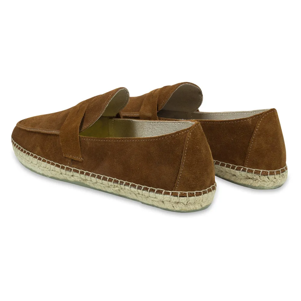 Mocassim Espadrille Masculino Romeo Caramelo