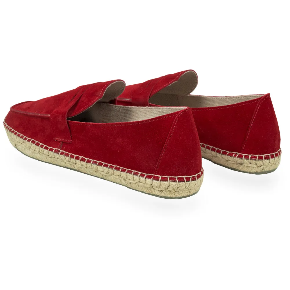 Mocassim Espadrille Masculino Romeo Vermelho