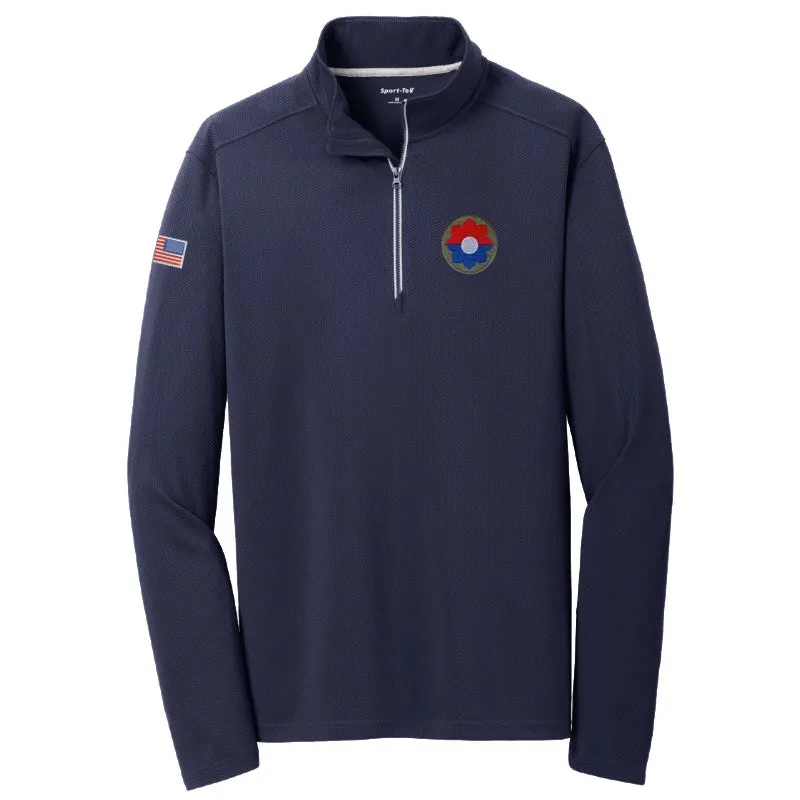 Moisture Wicking 9th Infantry 1/4 Zip