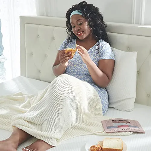 Molblly Full Size Mattress, 10 Inch Premium Cooling-Gel Memory Foam Mattress Bed in a Box, Full Bed Supportive & Pressure Relief with Breathable Soft Fabric Cover, Medium Firm