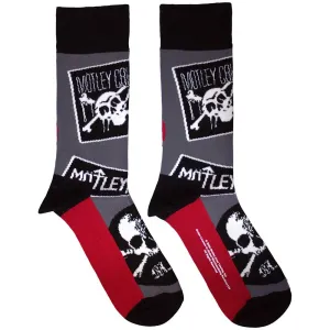 Motley Crue Unisex Ankle Socks: Logos (UK Size 7 - 11)