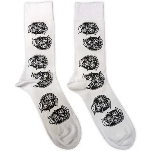 Motorhead Unisex Ankle Socks: Warpig Repeat (UK Size 7 - 11)