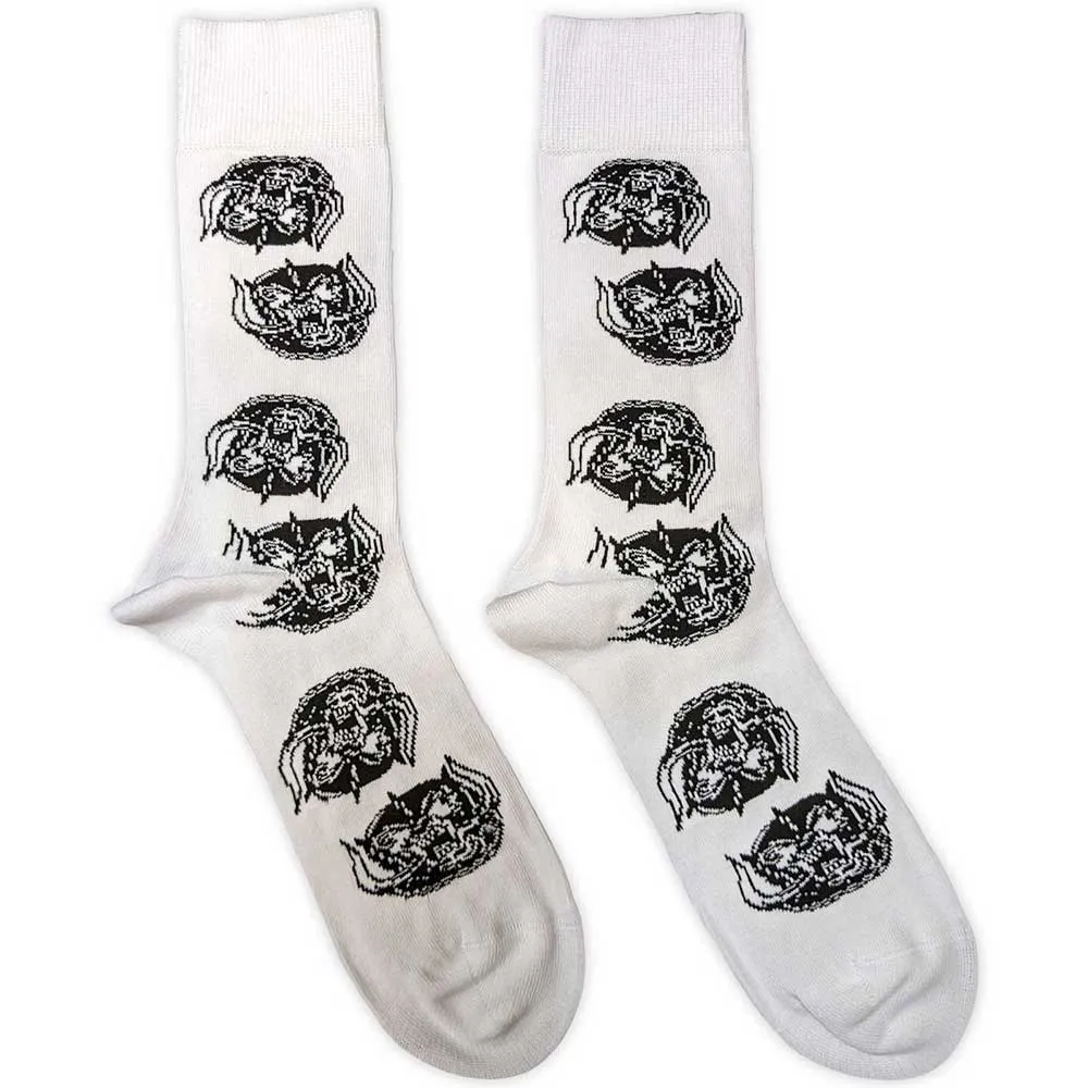 Motorhead Unisex Ankle Socks: Warpig Repeat (UK Size 7 - 11)