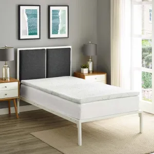Relax Twin 2" Gel Memory Foam Mattress Topper