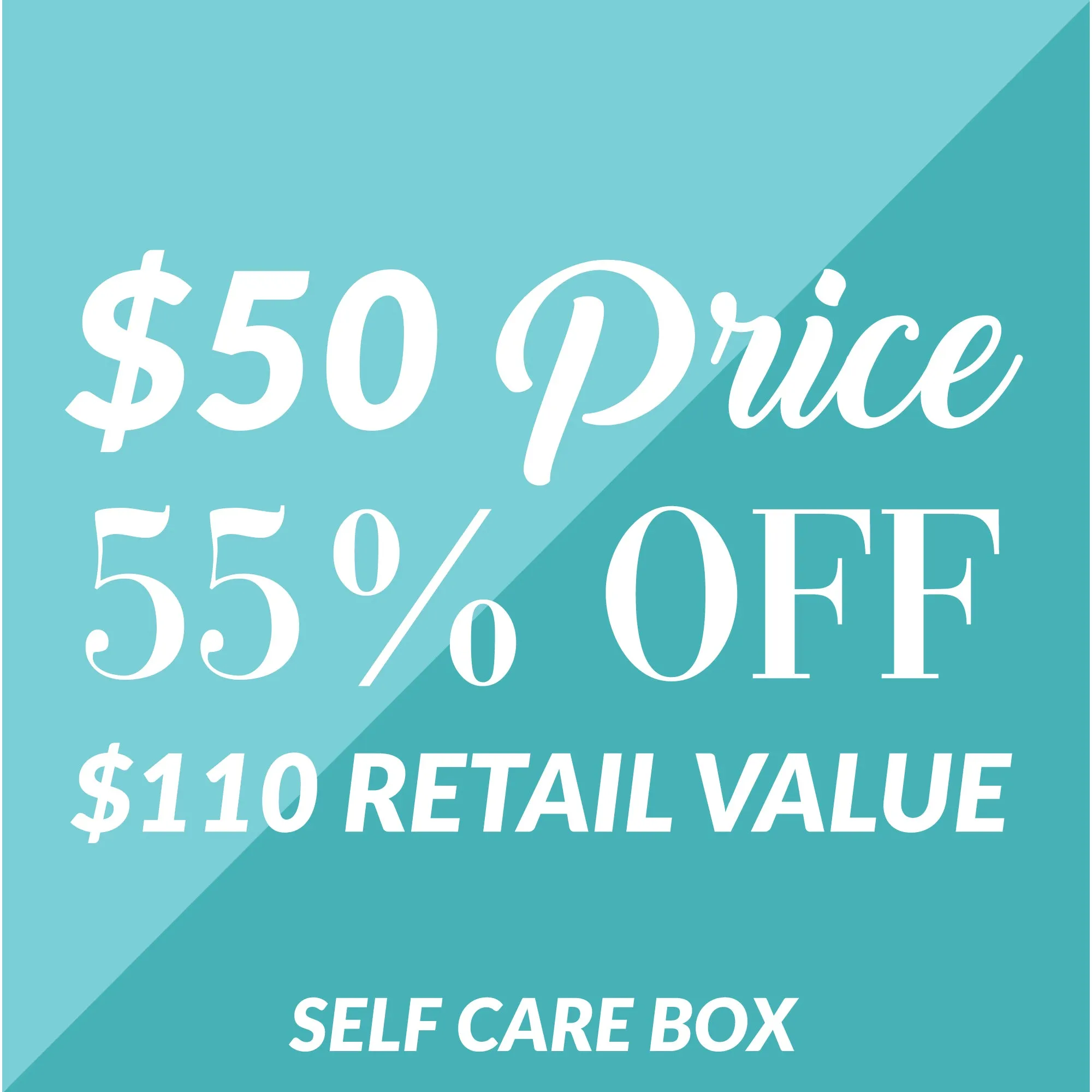 Self Care Gift Box $110.00 Value