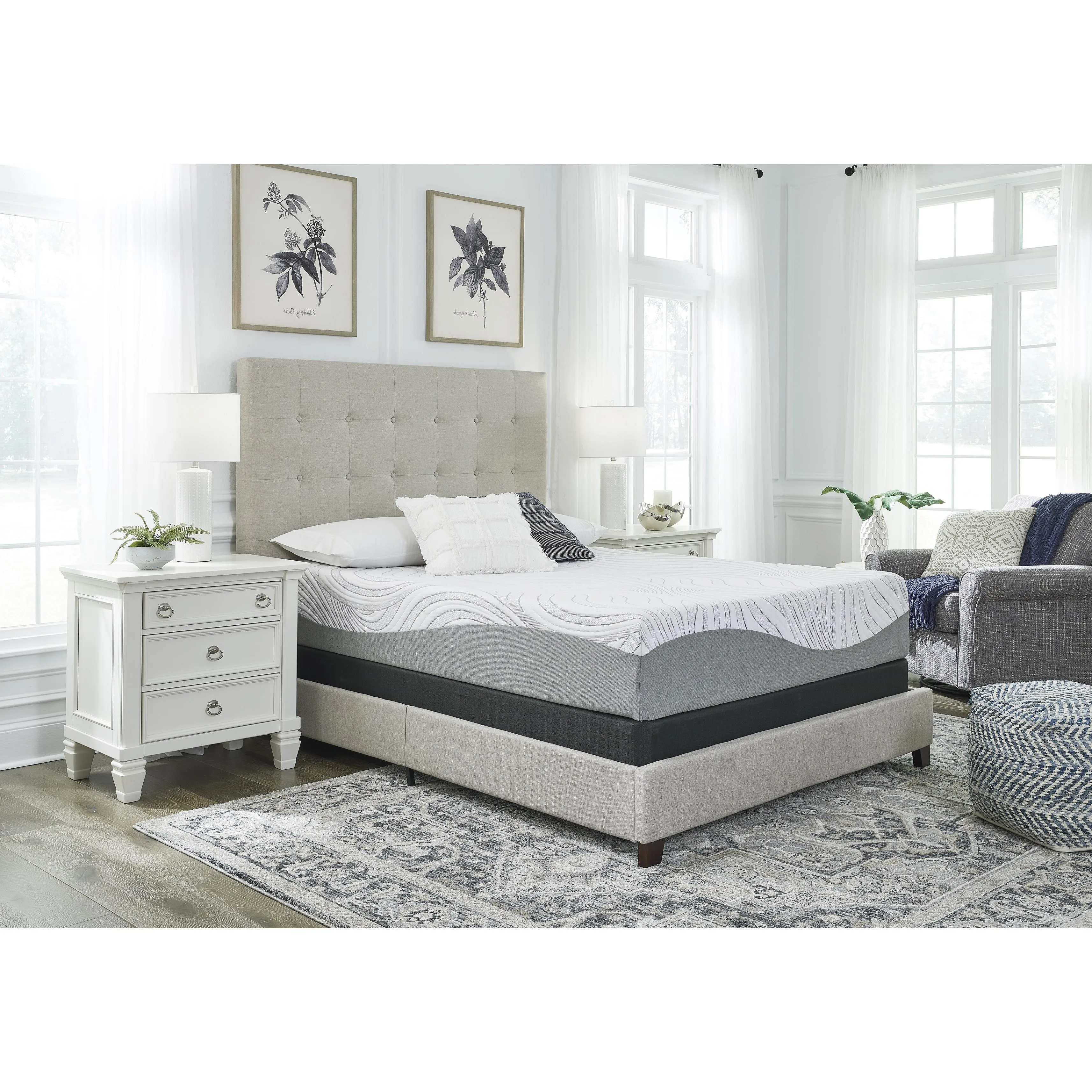 Sierra Sleep 12 Inch Memory Foam M59311 Twin Mattress