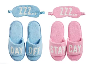 Slipper and Mask Set