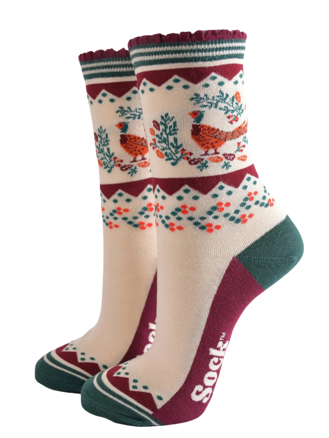 Sock Gift Box - Woodland Pheasant