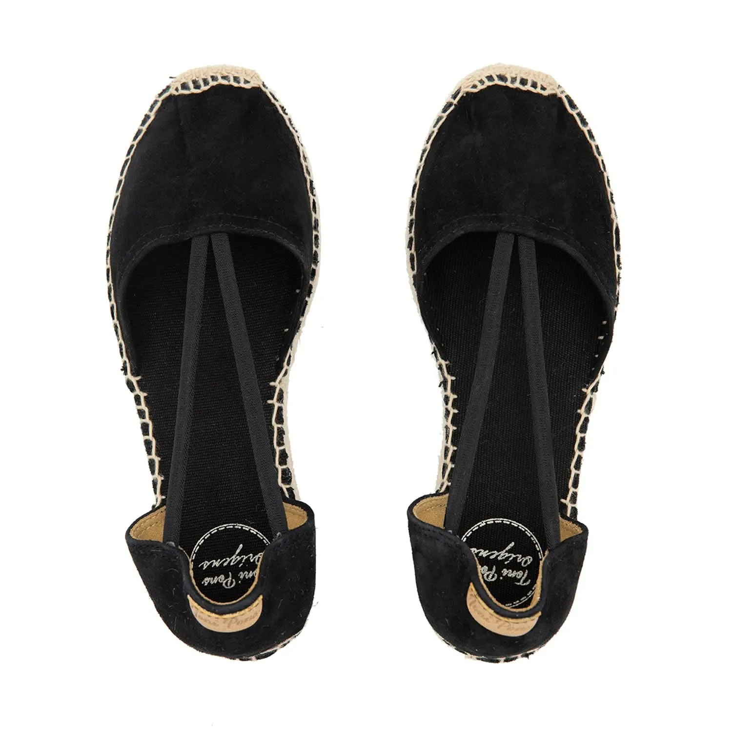Suede Leather Espadrille for Women - Erla-A