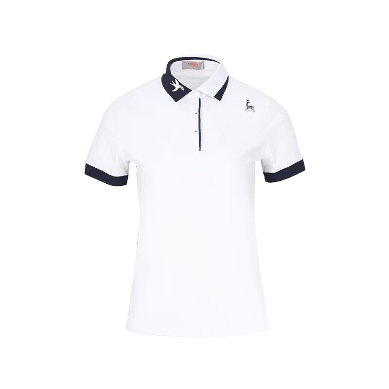 SVG Golf Women's Contrasting Classic Polo UV Protection
