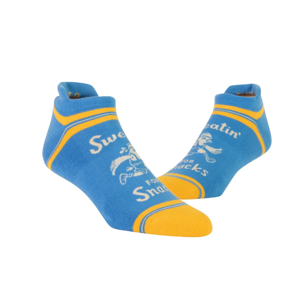 Sweatin' For Snacks Athletic Sneaker Socks - Unisex