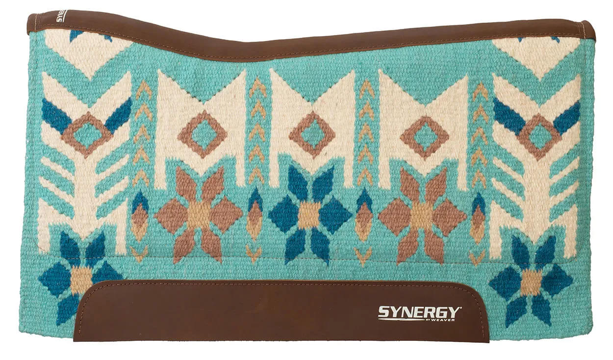 Synergy Contoured Performance Saddle Pad, Wildflower, 33" x 38"