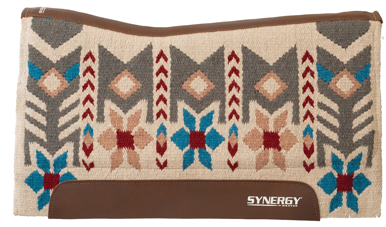 Synergy Contoured Performance Saddle Pad, Wildflower, 33" x 38"