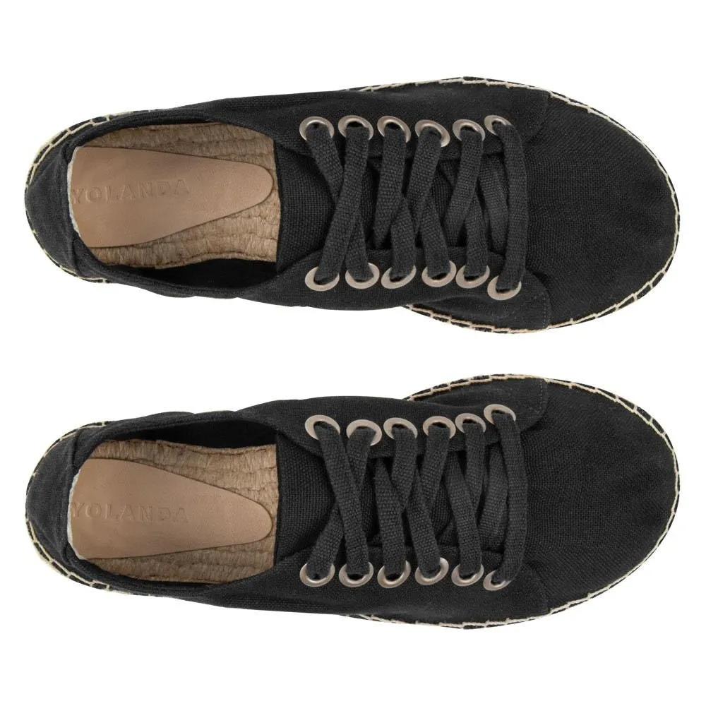 Tênis Espadrille Pina Preto