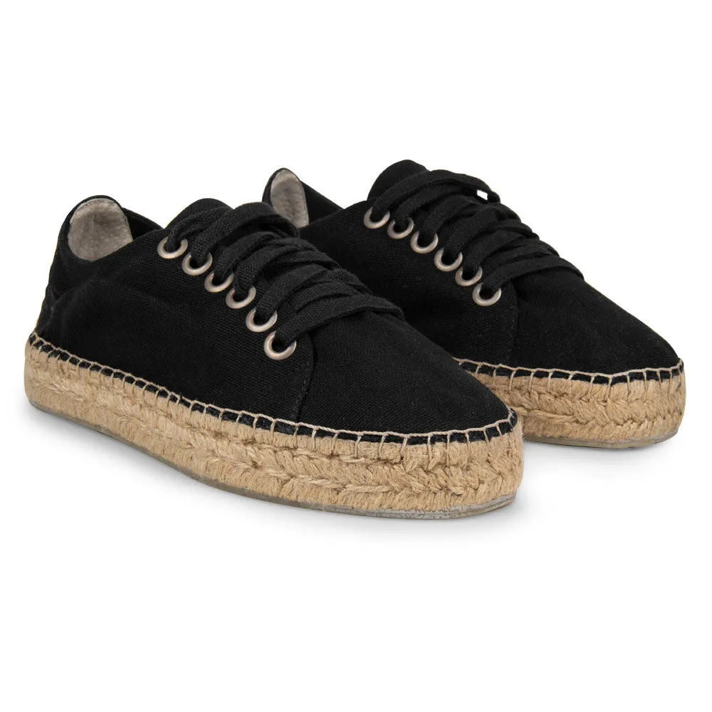 Tênis Espadrille Pina Preto