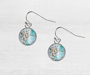 Turtle Bay Small Dangle Earrings | Handmade Earrings | Beach Jewelry