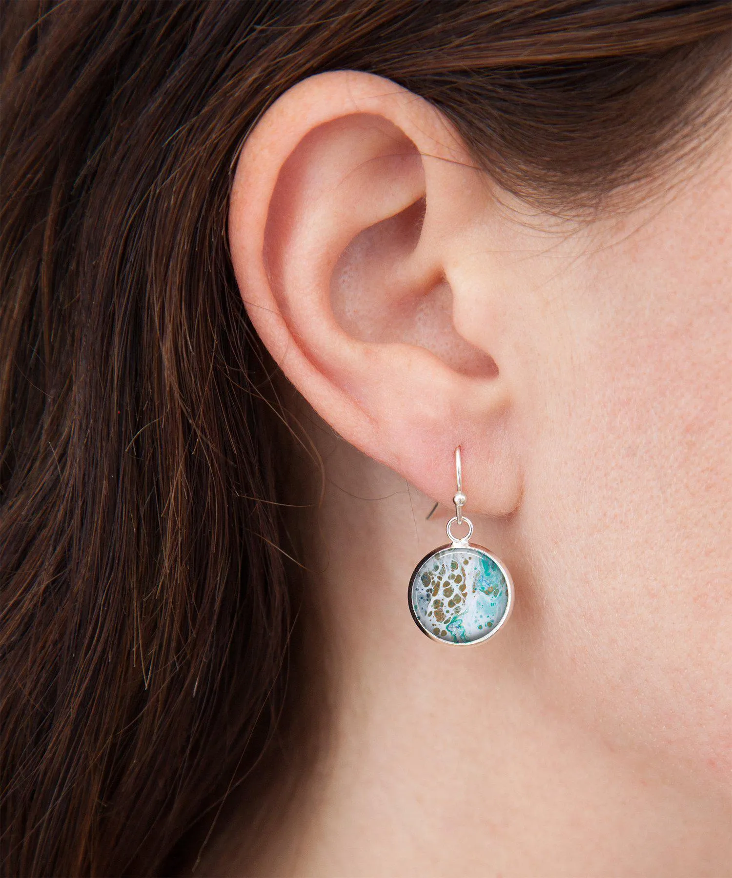 Turtle Bay Small Dangle Earrings | Handmade Earrings | Beach Jewelry