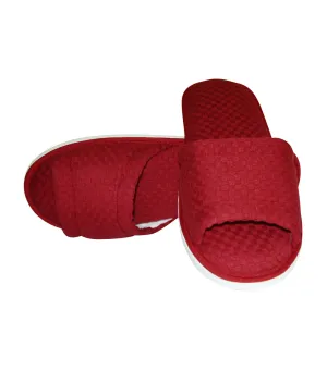 Women's Honeycomb Slippers - Ruby Wine