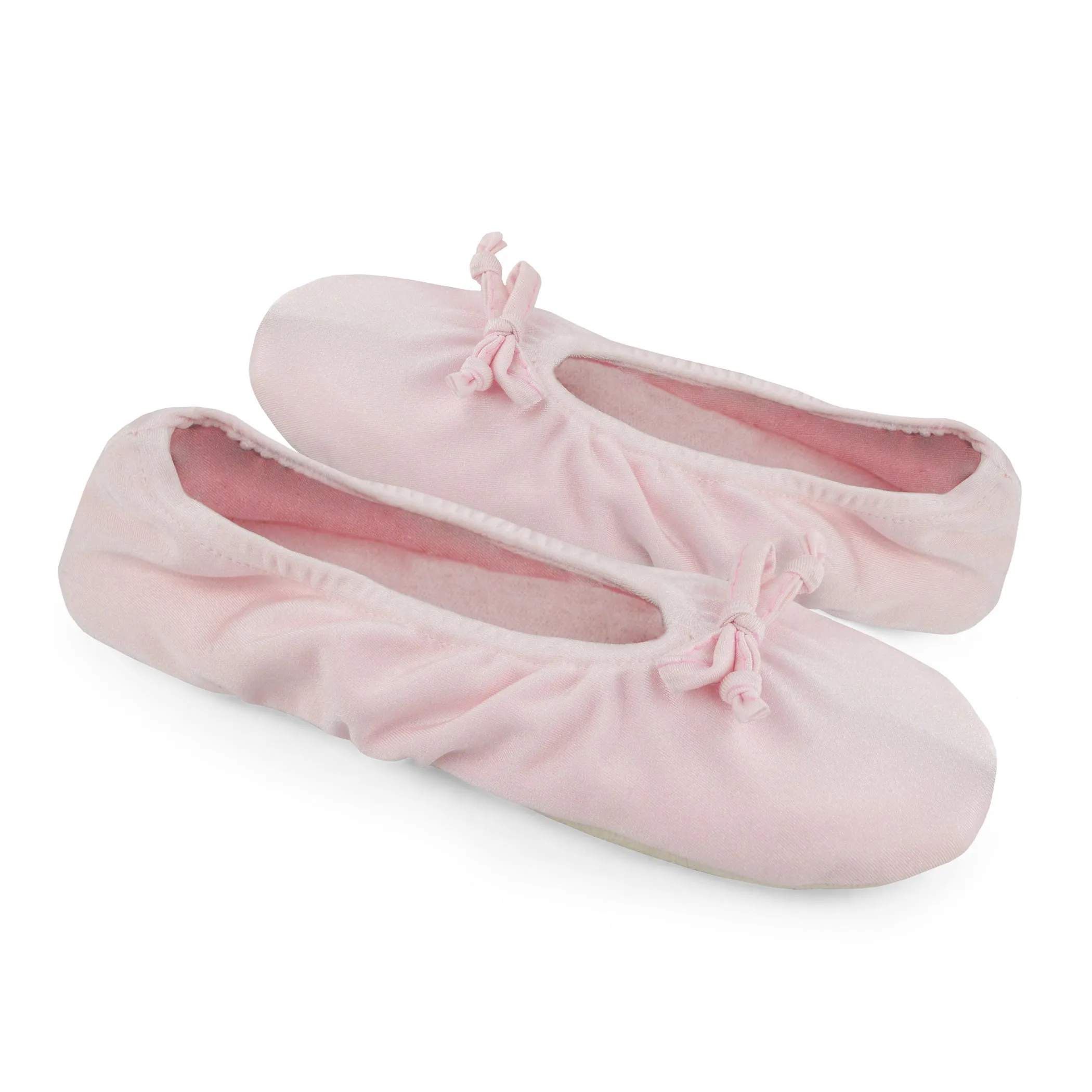 Women's Stretch Satin Ballerina Slipper