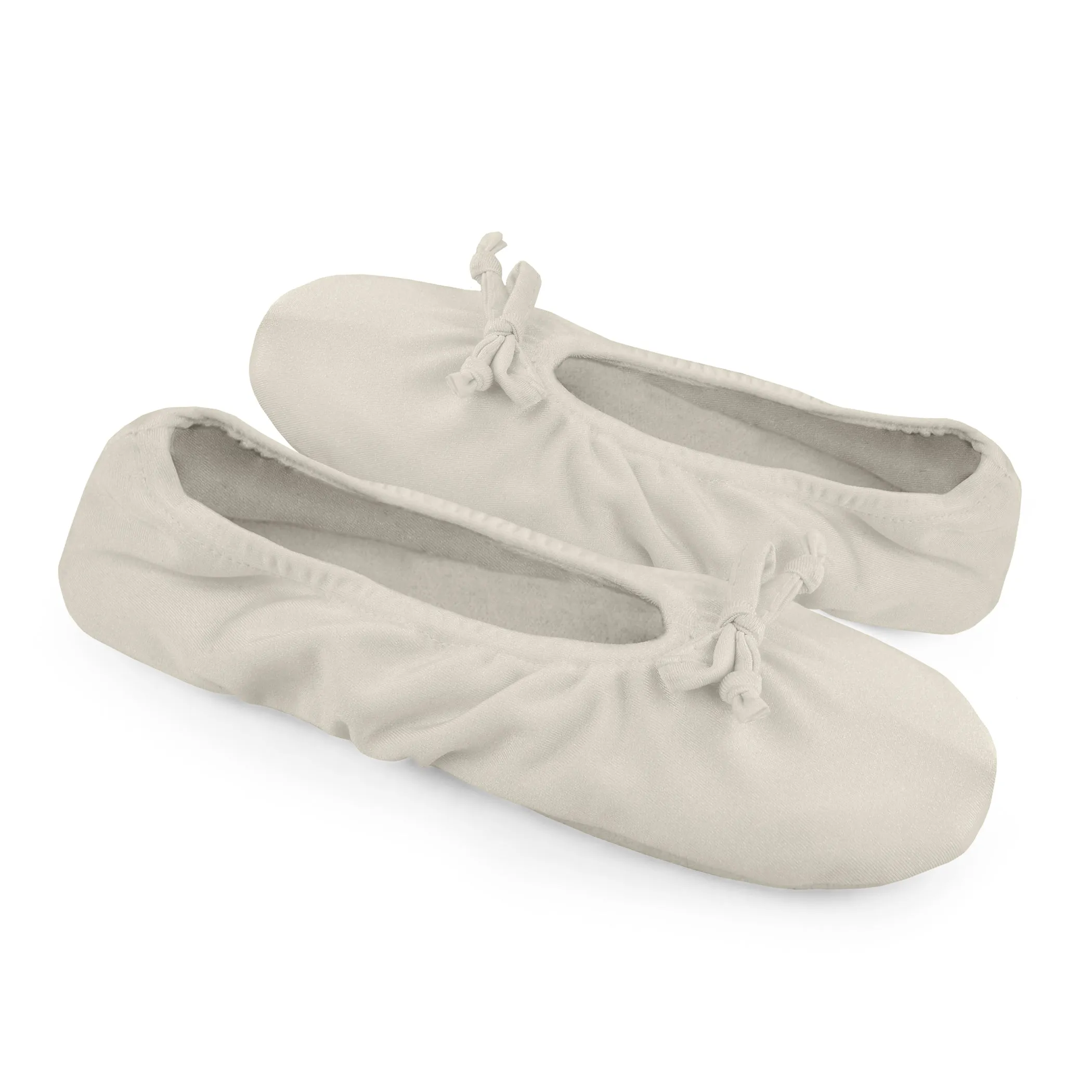 Women's Stretch Satin Ballerina Slipper