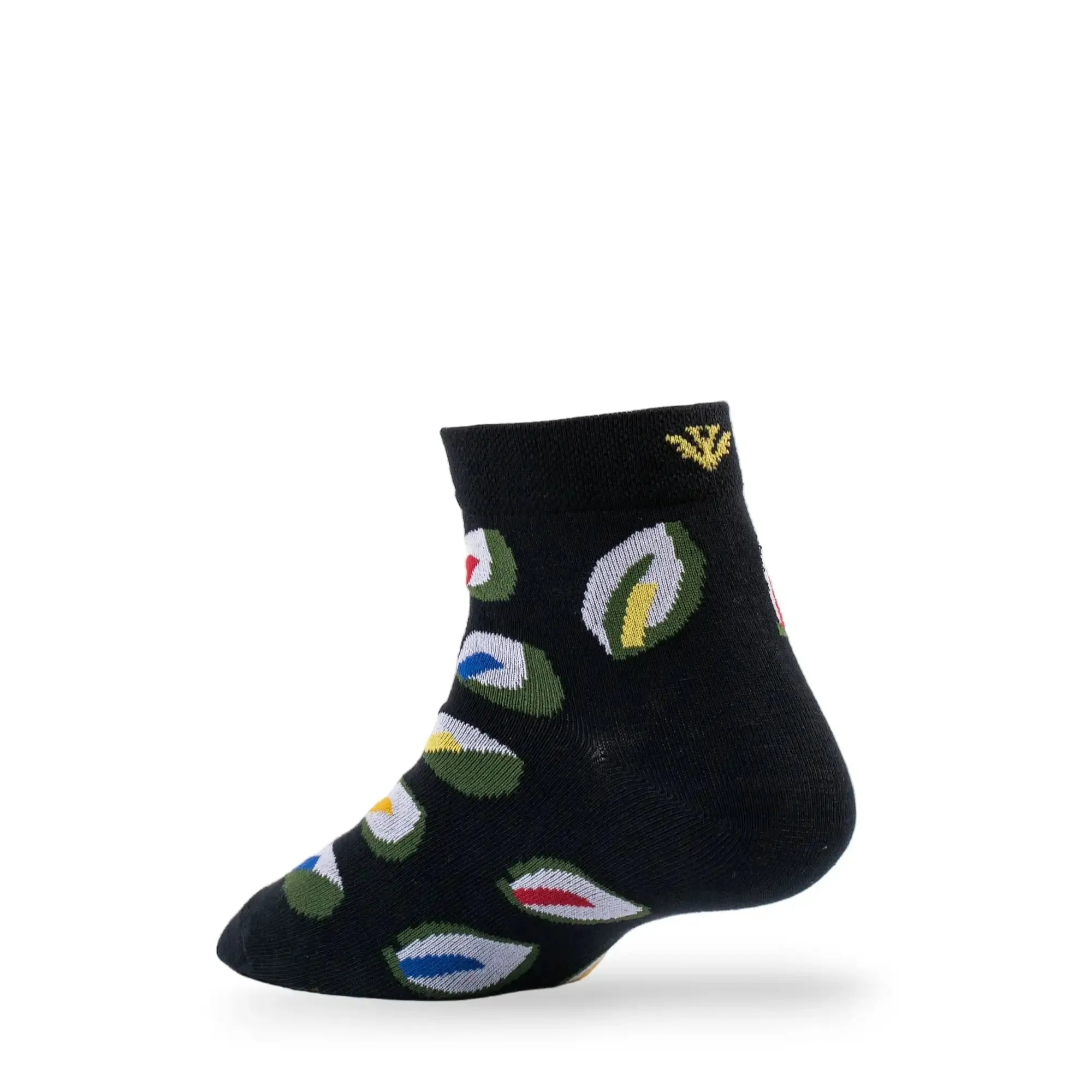 Young Wings Women's Multi Colour Cotton Fabric Solid Ankle Length Socks - Pack of 5, Style no. 5115-W1