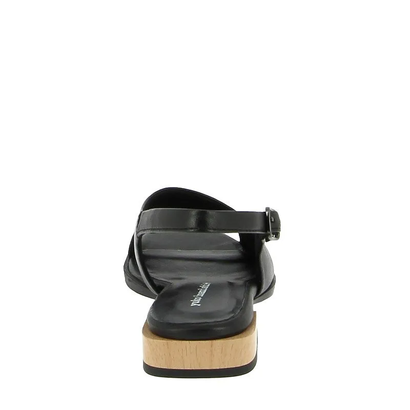 Yuko Imanishi 702018 Black Slingback Sandal